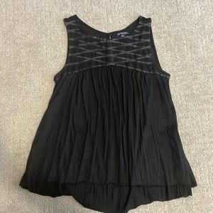 American Eagle Black Tank